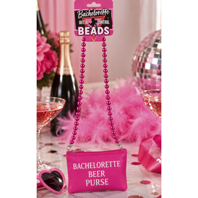 Bachelorette Outta Control Beer Money Purse Necklace
